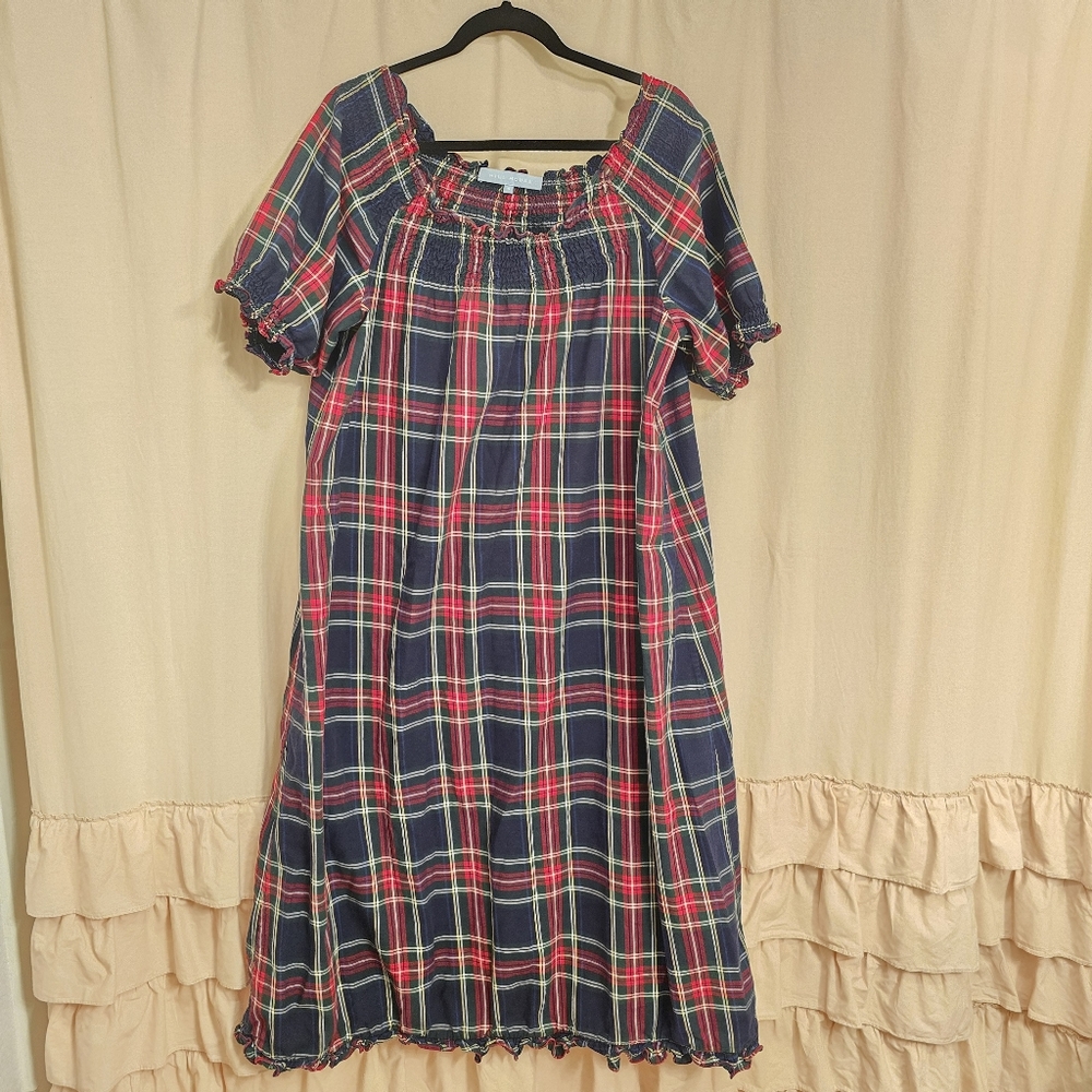 Hill House Small Tartan Dress
